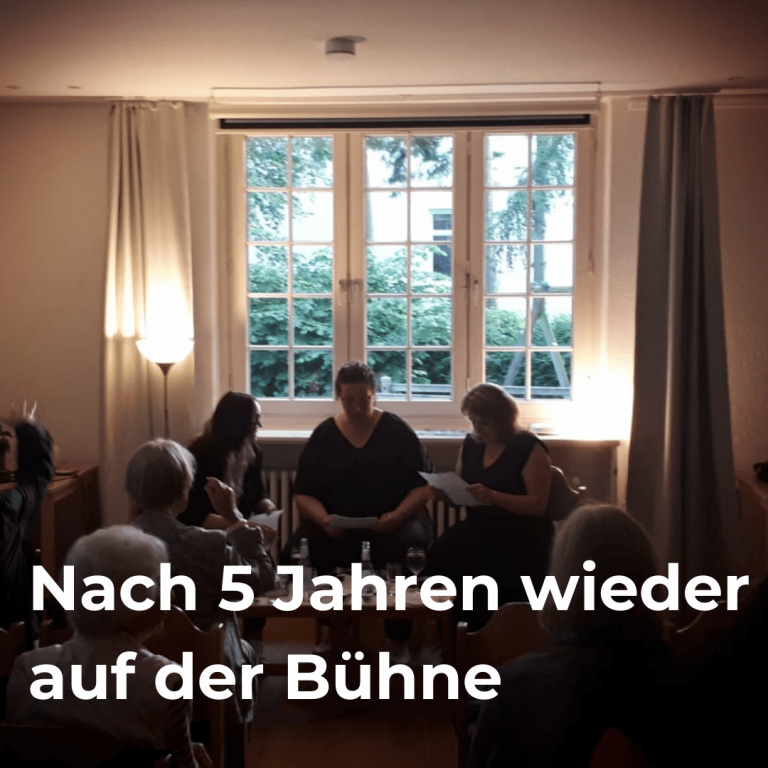 Nach 5 Jahren wieder auf der Bühne